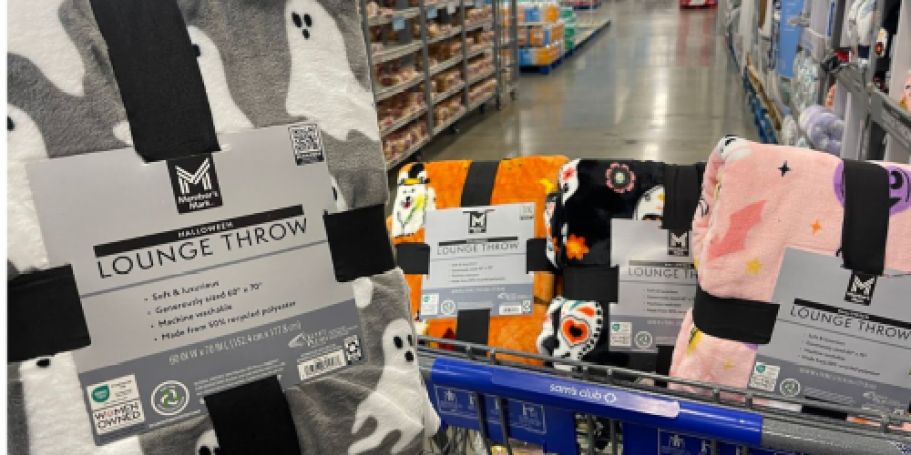 Sam’s Club Fall, Halloween, & Christmas Throws Just $10.88