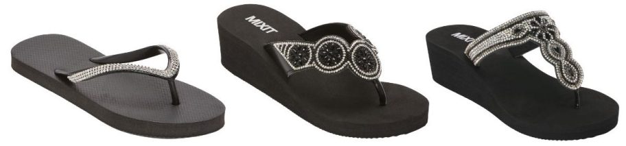 three Mixit Women's sandals