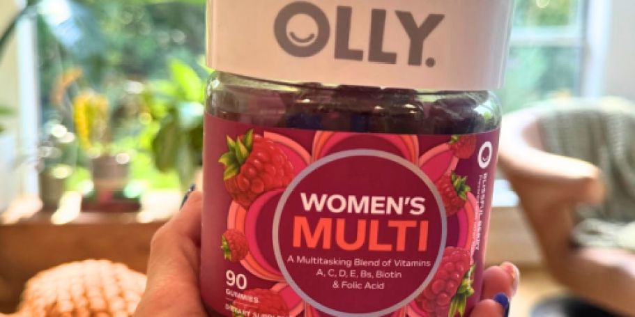 OVER 60% Off OLLY Women’s Vitamins w/ Stackable Savings on Amazon