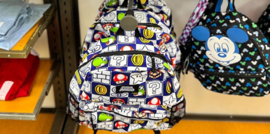 Old Navy Kids Character Backpacks from $7 & Lunch Bags Under $4
