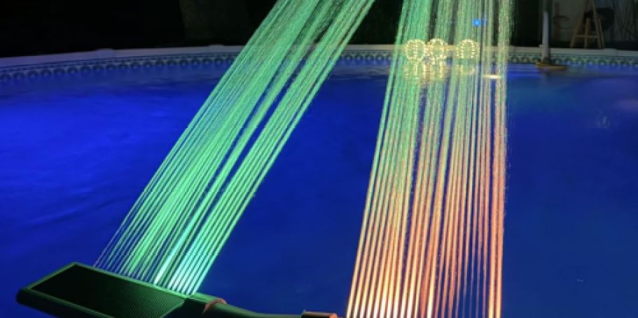 Solar Pool Fountain w/ 10-Color 4-Modes Lights Just $35.99 Shipped on Amazon (Reg. $60)