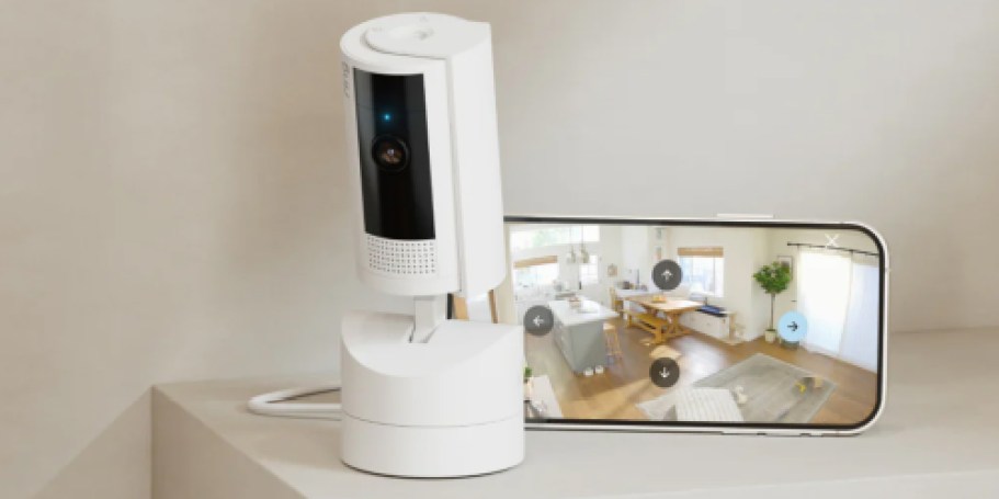 Ring Pan-Tilt Indoor Cam + Pet Tag Bundle Just $34.99 for Prime Members (Reg. $90)