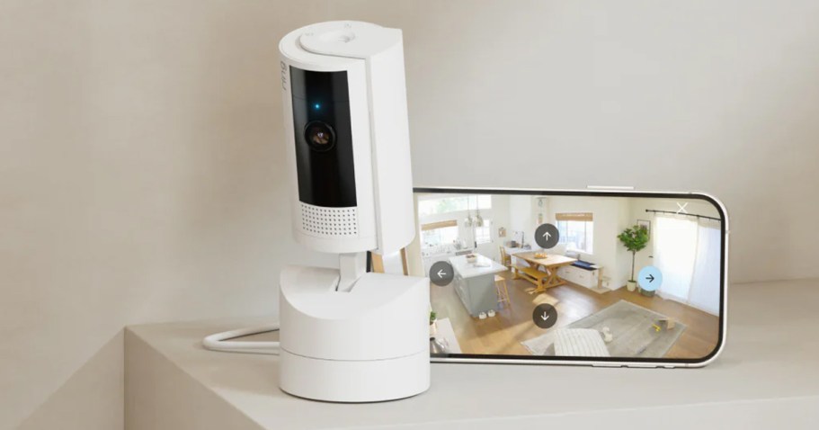 Ring Pan-Tilt Indoor Cam + Pet Tag Bundle Just $34.99 for Prime Members (Reg. $90)