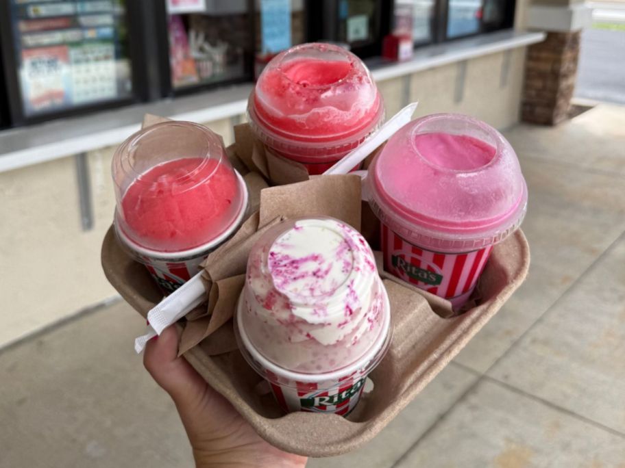 Rita's Shirley Temple Frozen Treats