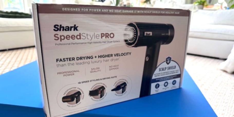 Shark SpeedStyle Hair Dryer w/ Your Choice of Attachments from $110.49 (Reg. $200)