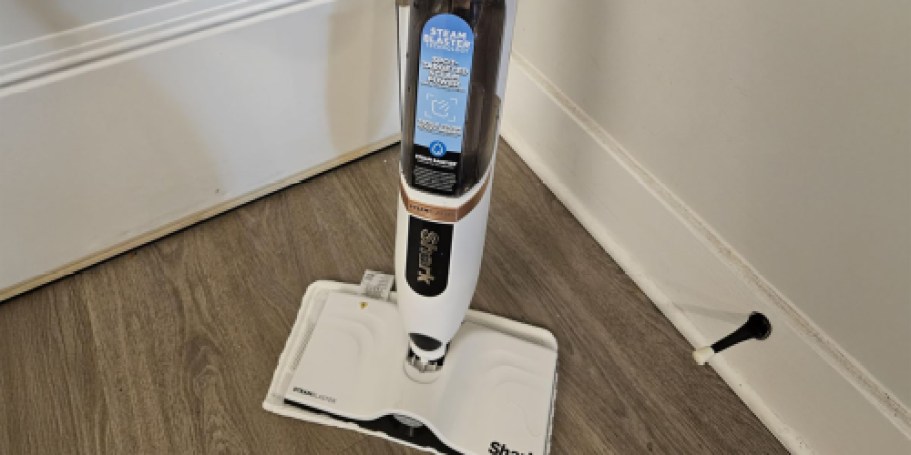 Shark Steam Mop w/ 3 Pads from $74.99 Shipped ($155 Value) – Over 3,500 Sold!