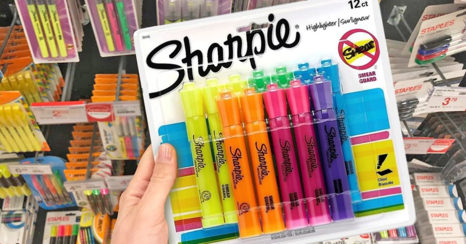 Last Chance to Score Up to $40 in FREE Sharpie Products After Staples Rewards