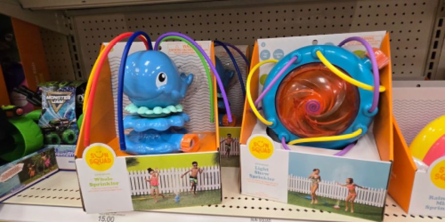 Sun Squad Toys Sale on Target.com + Stack $10 Off $40 Offer