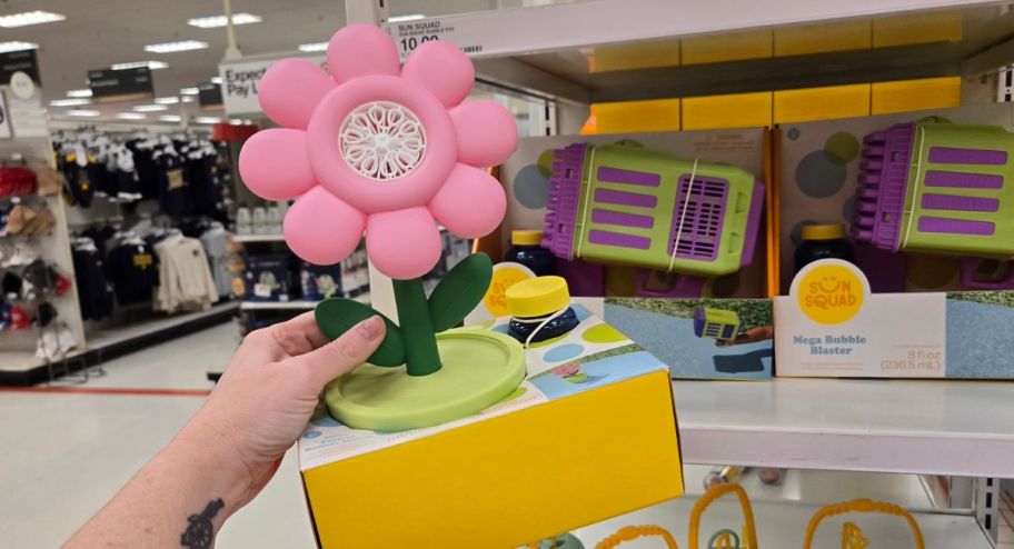 Sun squad flower bubble