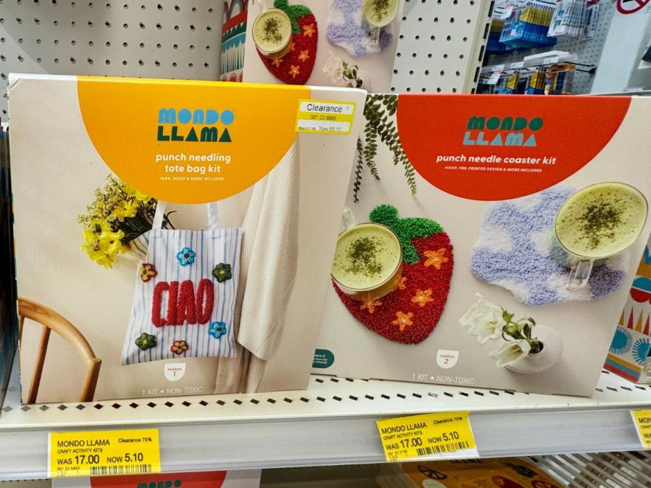 Mondo Llama Kraft Kits on clearance at Target