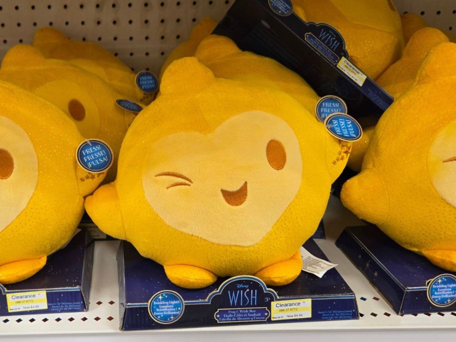 Disney Wish Hug & Wish Star Plushes