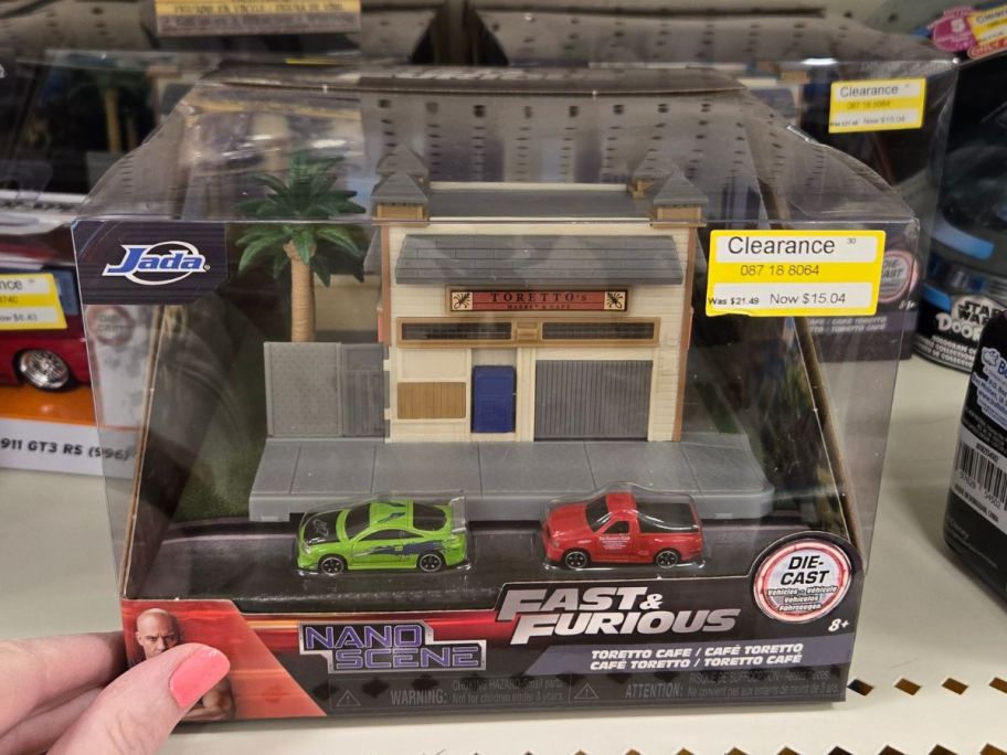 Fast and Furious Toretto's Market & Cafe Vehicle Playset&nbsp;