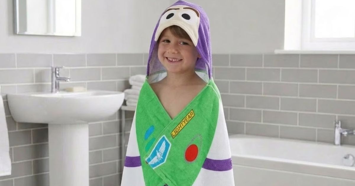 Disney Hooded Towels Only $6.74 on Walmart.com