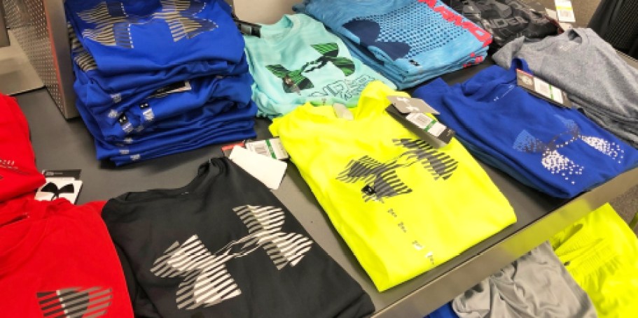 RARE Under Armour Stacking Promo Codes + Free Shipping = Popular Styles from $5.58 Shipped