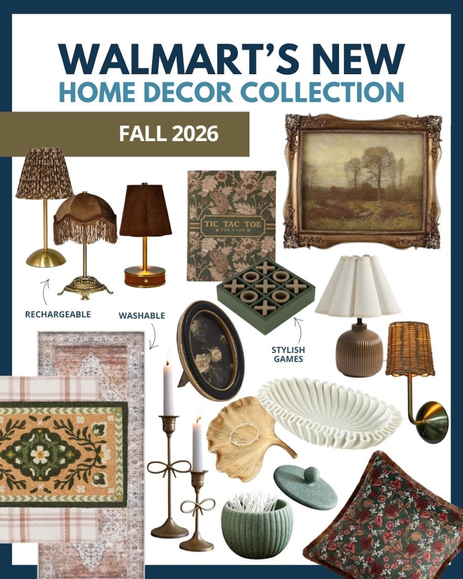 walmarts new home decor collection collage