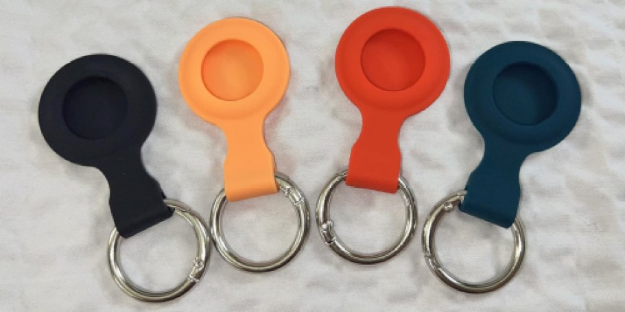 AirTag Keychain Case 4-Pack Just $3.99 Shipped for Prime Members (Reg. $7)