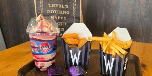 Wendy’s Wednesday Addams Meal Includes Raven’s Blood Frosty & Mystery Sauces