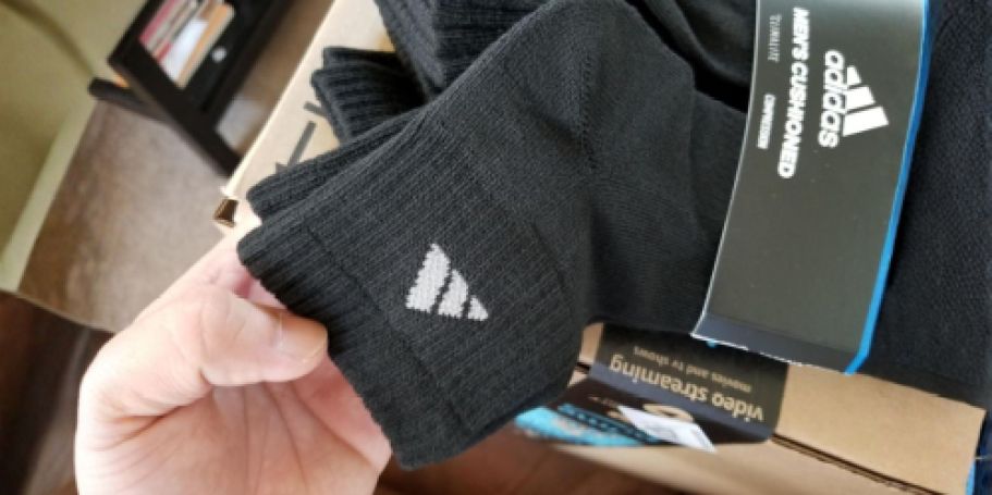 Up to 65% Off adidas Socks on Amazon | 6-Pack Only $8.47 Shipped