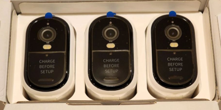 Arlo Essential XL 3-Camera Wireless Outdoor Security System Just $149.99 Shipped on BestBuy.com ($450 Value)