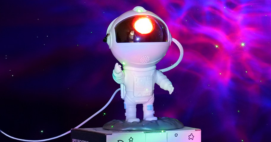 Astronaut Galaxy Projector Only $8.49 on Amazon (Reg. $20)