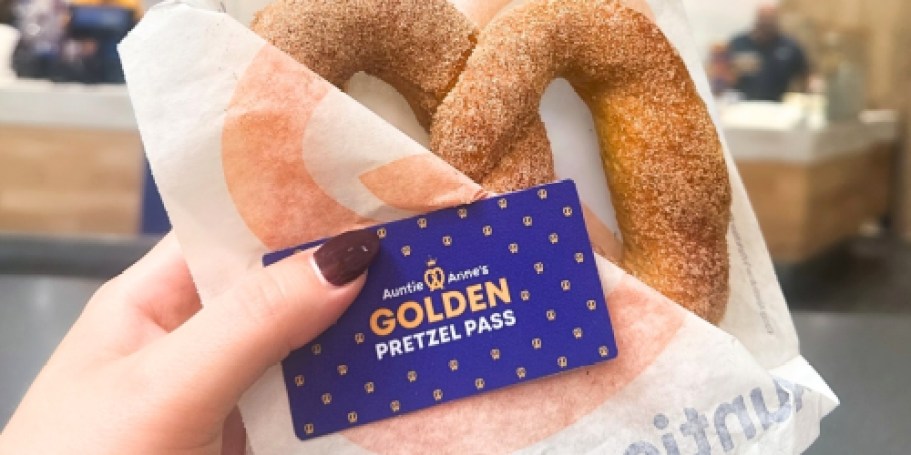 FREE Auntie Anne’s Pretzel on April 26th (+ How to Get a Free Pretzel Every Week!)