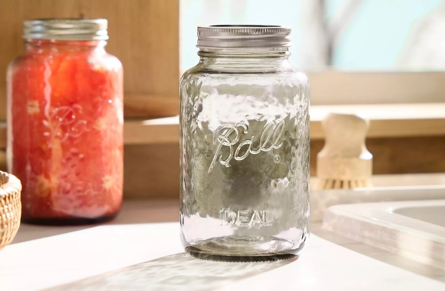 Ball Rose Vintage Mason Jars 32oz 4-Pack Only $14.39 on Target.com