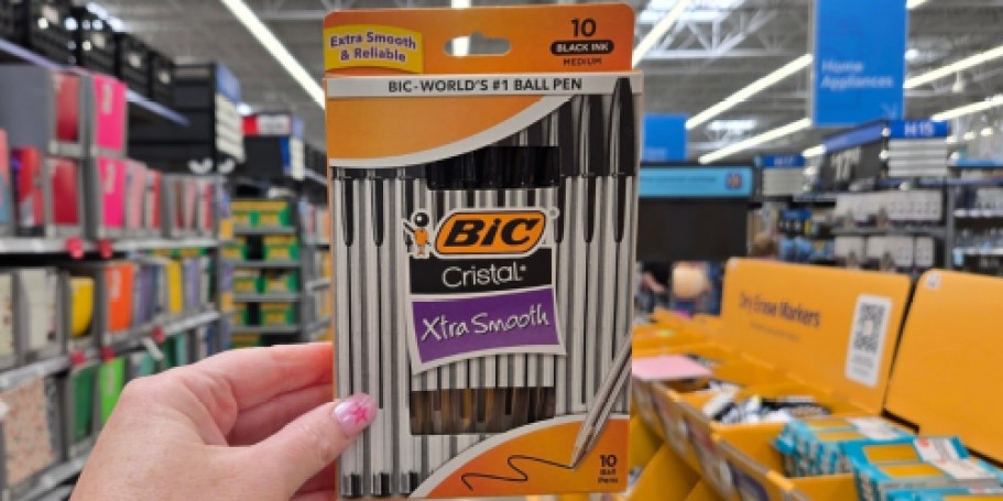 BIC Cristal Xtra Smooth Pen 10-Pack Just 97¢ Shipped on Amazon