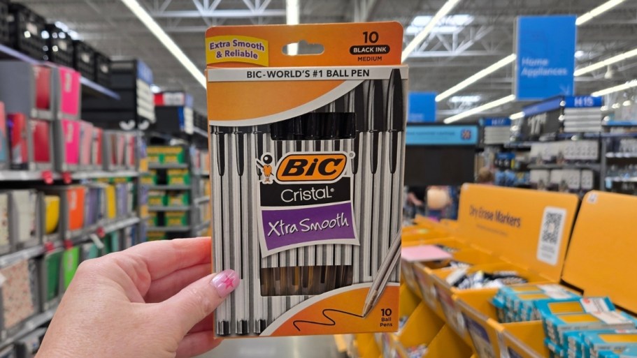 BIC Cristal Xtra Smooth Pen 10-Pack Just 97¢ Shipped on Amazon