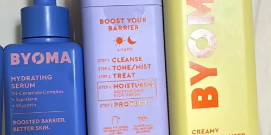 40% Off Viral BYOMA Skincare on Target.com | Hydrating Serum Just $7.99