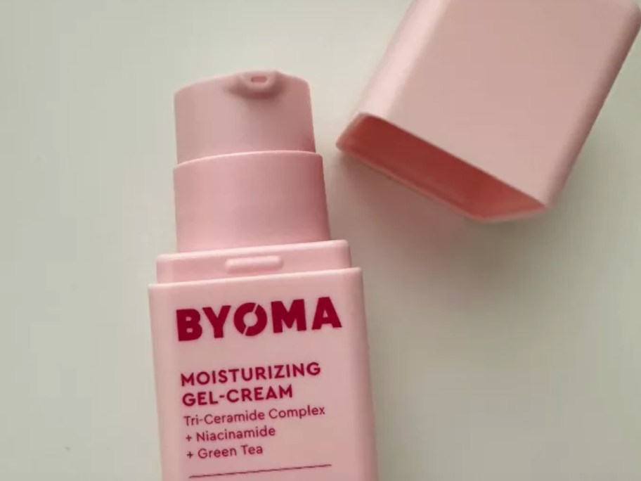 BYOMA Gel Cream Moisturizer 1.69oz on counter