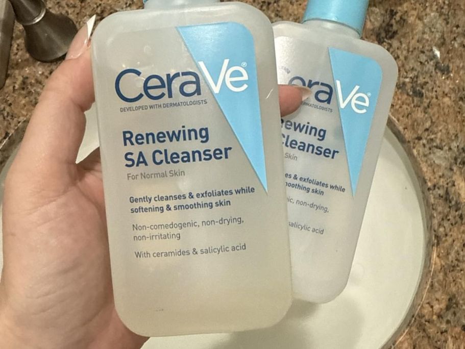 TWO CeraVe Facial Cleanser Bottles Just $10 Shipped on Amazon (Reg. $32)