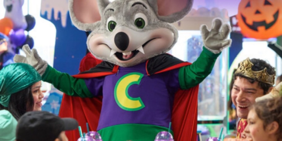 NEW Chuck E. Cheese Family Fun Pass Just $7.99/Month | Includes Unlimited Visits & More!