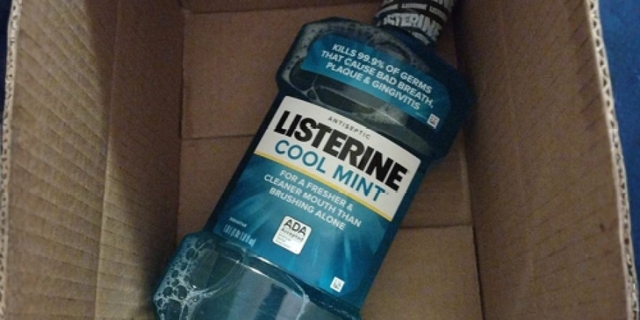 Listerine Mouthwash Only $5 Shipped on Amazon (Regularly $11)