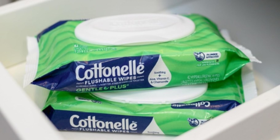 Cottonelle Flushable Wipes 336-Count Just $9.84 Shipped on Amazon
