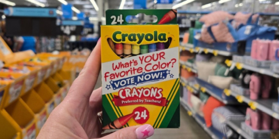 FREE Crayola Crayons & Pencils w/ Purchase at Staples (Offers Start 3/28)