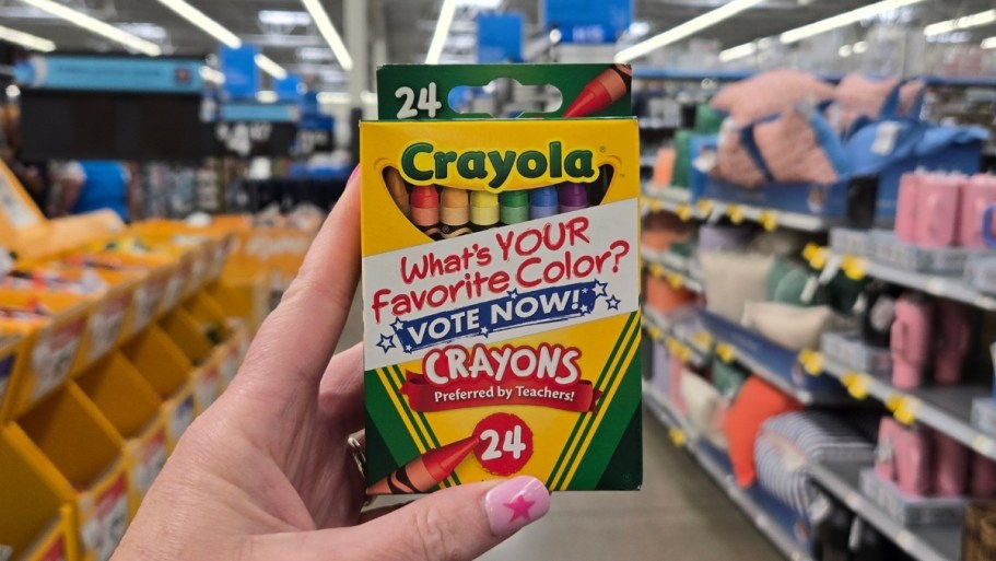FREE Crayola Crayons & Pencils w/ Purchase at Staples (Offers Start 3/28)