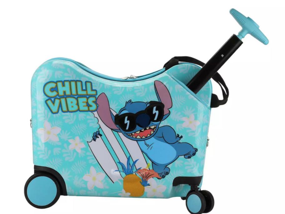 stock image of Disney luggage