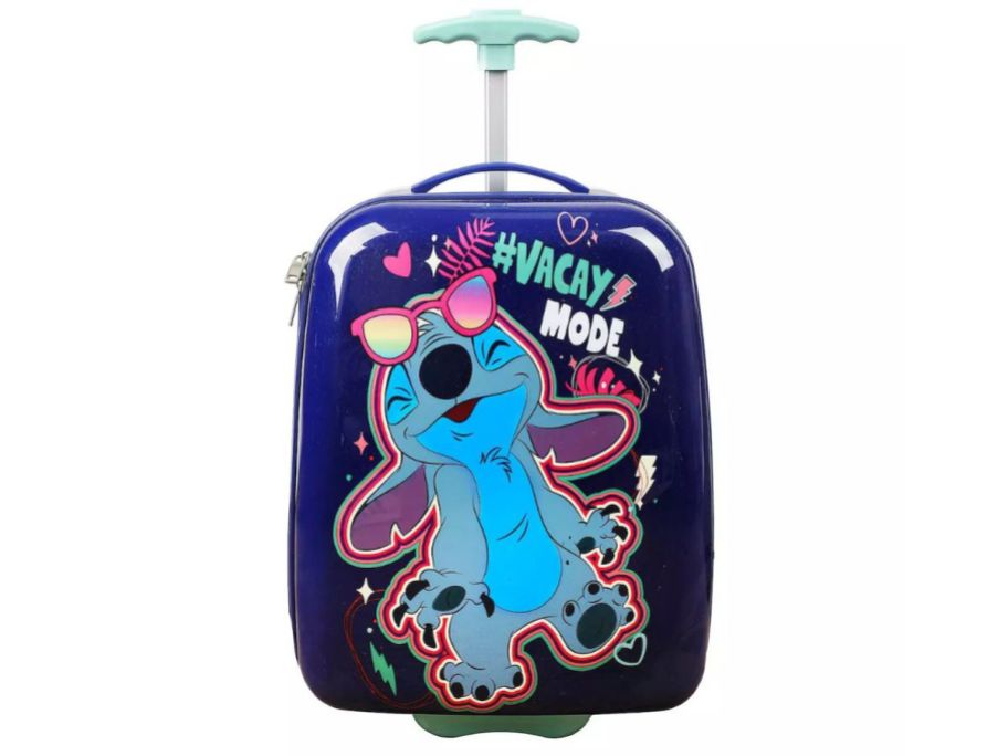 stock image of Dinsye lilo and stitch luggage