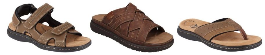 three dockers mens sandals