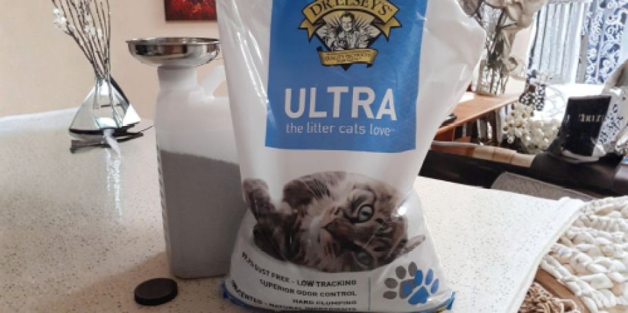 Dr. Elsey’s Cat Litter 40lb Bag Only $16 Shipped on Amazon (Reg. $23)