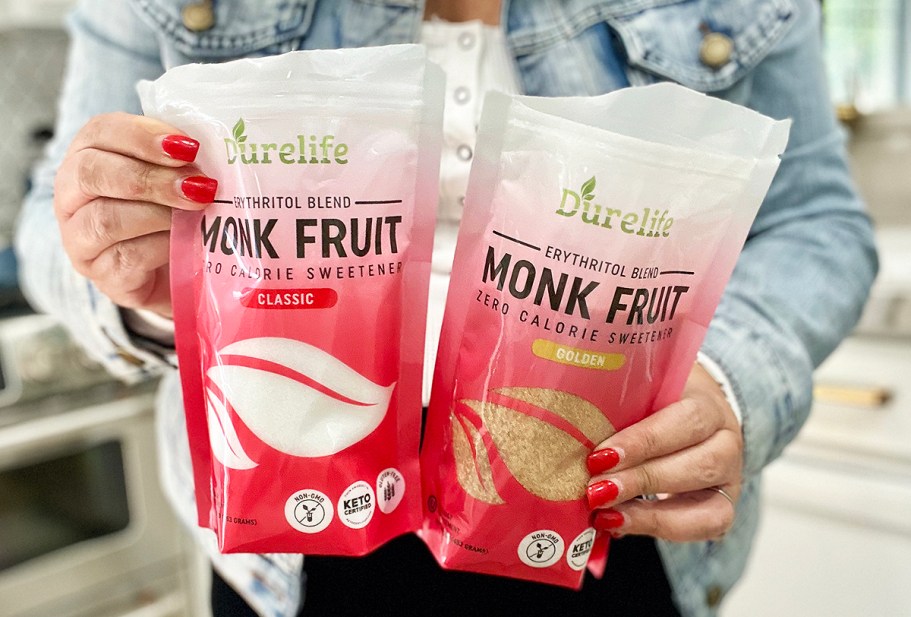 Over $10 Off Organic Monk Fruit Extract Powder on Amazon