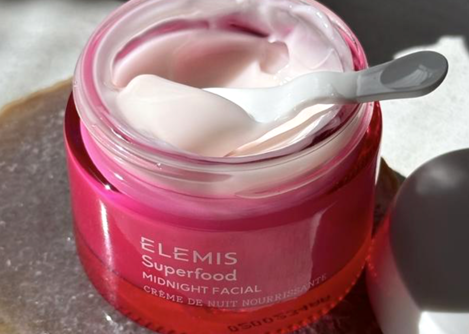 opened jar of ELEMIS Superfood Midnight Facial