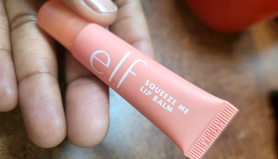 TWO e.l.f. Squeeze Me Lip Balms $3 Each on Amazon