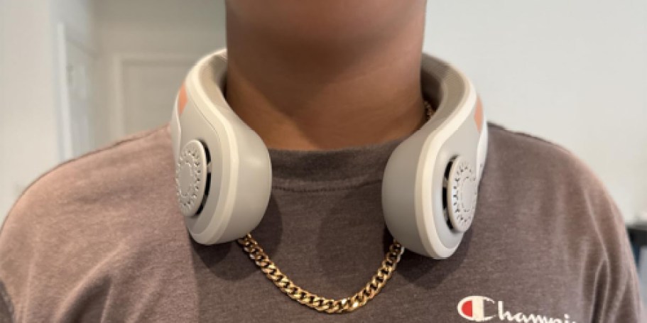 Portable Neck Fan Just $12.49 Shipped w/ Amazon Prime (Reg. $32)
