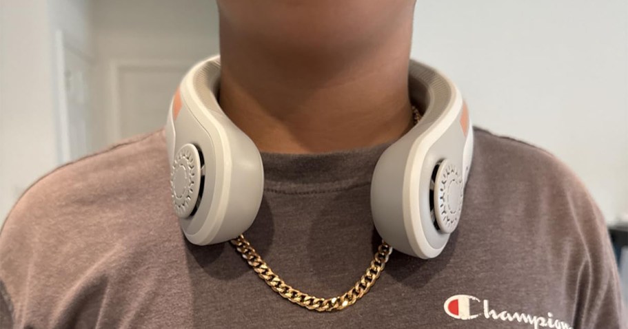 Portable Neck Fan Just $12.49 Shipped w/ Amazon Prime (Reg. $32)