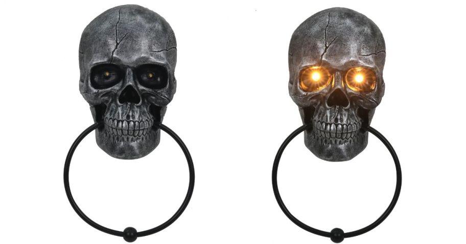 Ashland 10" LED Skull Door Knocker