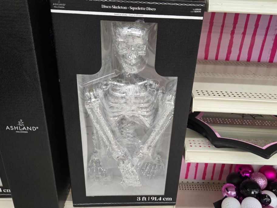 Disco Skeleton box in store