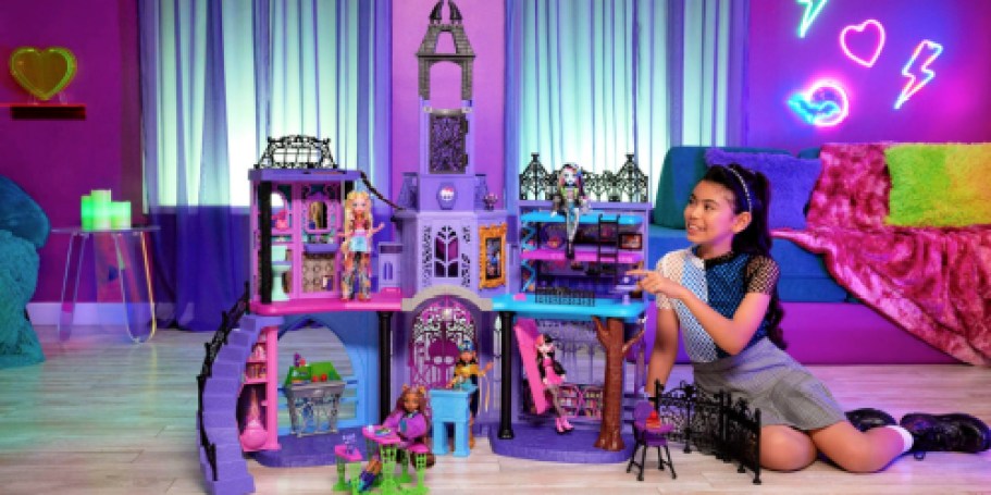 Monster High Doll House w/ 35+ Accessories Just $39.96 Shipped on Walmart.com