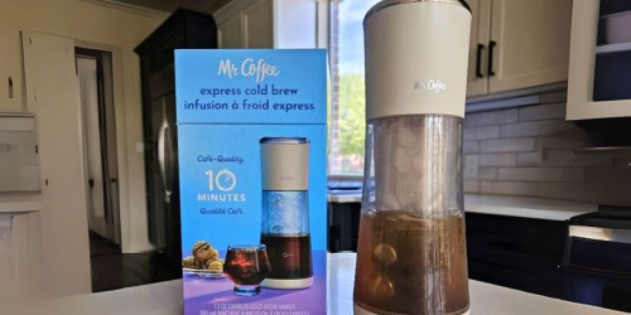 Mr. Coffee Express Cold Brew Coffee Maker Just $19 on Kohls.com (Reg. $110)