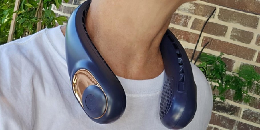 Portable Neck Fan Just $11.99 Shipped for Amazon Prime Members (Reg. $34)